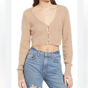 Reformation Lotte Fuzzy Cardigan